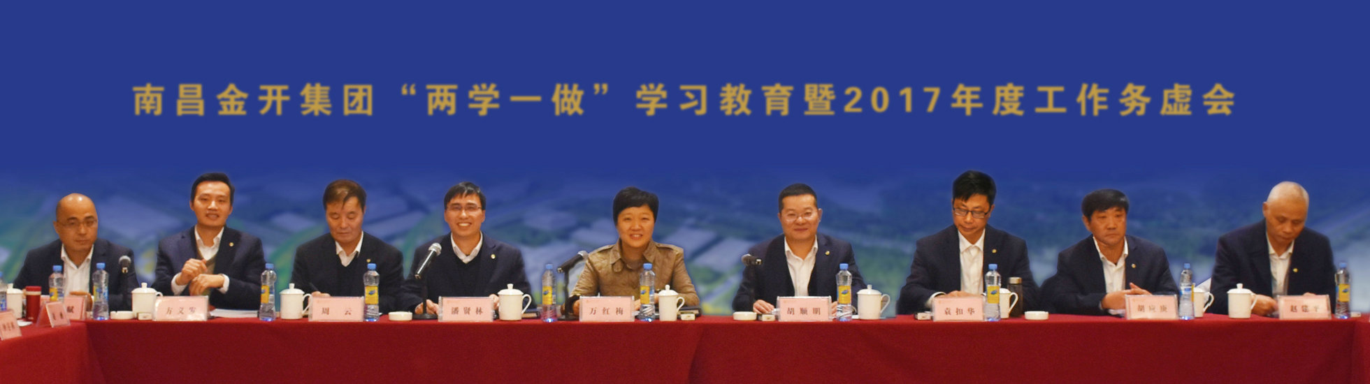 金開集團召開“兩學一做”學習教育暨2017年度工作務虛會