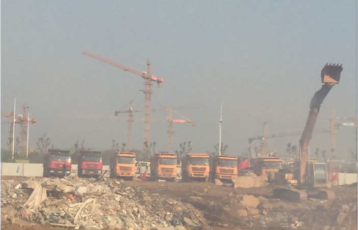 嘉業(yè)海棠灣地下停車場動工儀式正式開啟