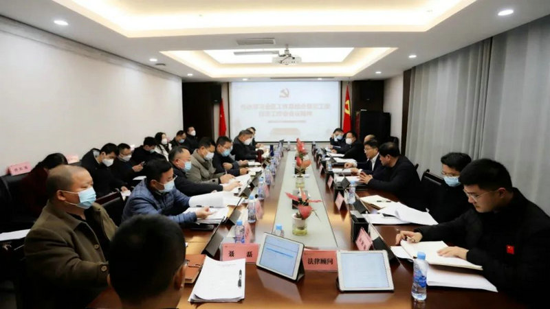 集團召開黨委（擴大）會傳達學習全區工作總結會