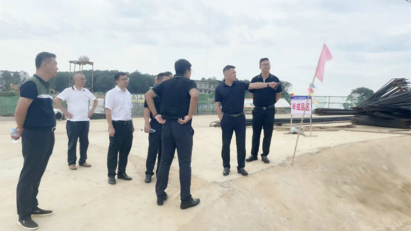 李茶根調(diào)研督導(dǎo)集團(tuán)重點(diǎn)項(xiàng)目建設(shè)及安全生產(chǎn)工作