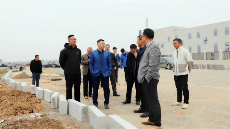 李茶根調研集團項目建設情況