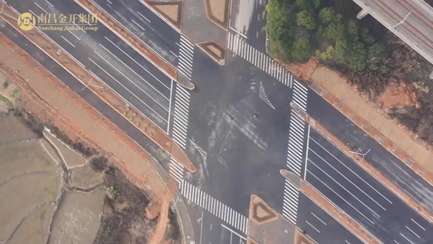 昌西大道北延伸建成全線通車