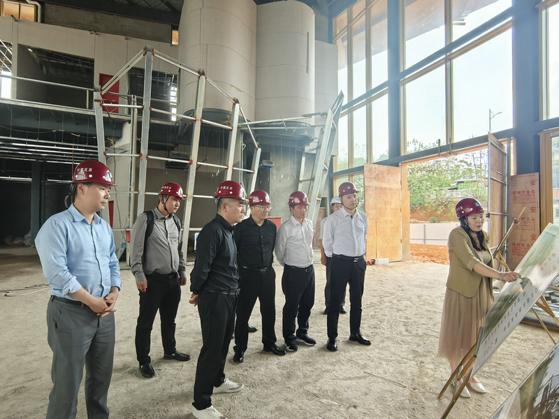 譚建平帶隊考察贛州藍城峰韻龍井鄉村振興項目