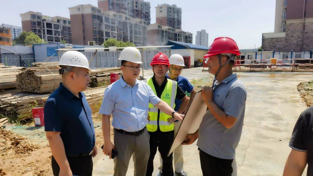 胡許亮帶隊調度集團重大重點項目建設