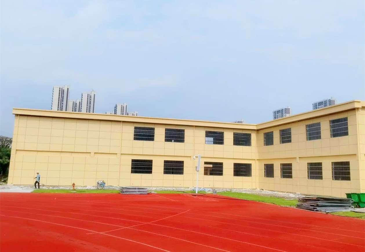 昌北二小青嵐校區過渡用房二期項目完成建設！交付在即